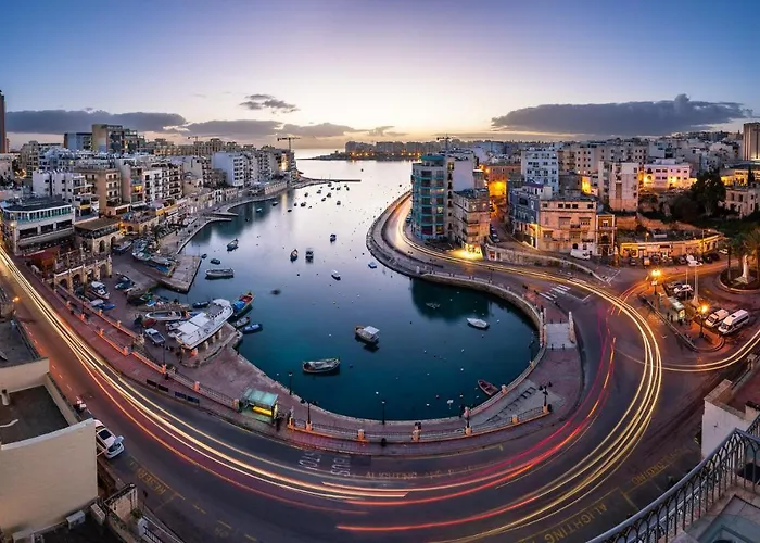 Daire Splendid Seaside Retreat On Spinola Bay Saint Julian's